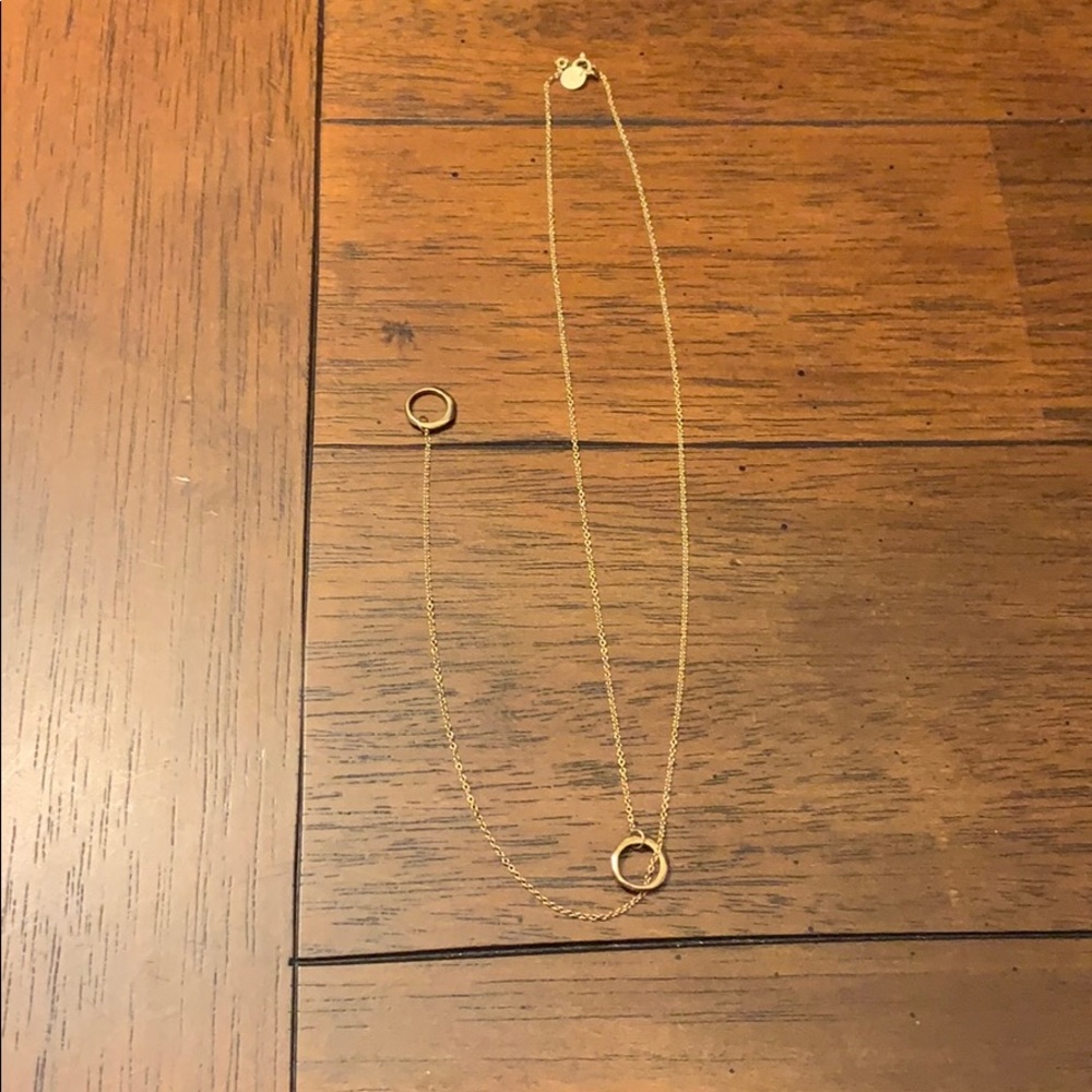 Y or lariat necklace